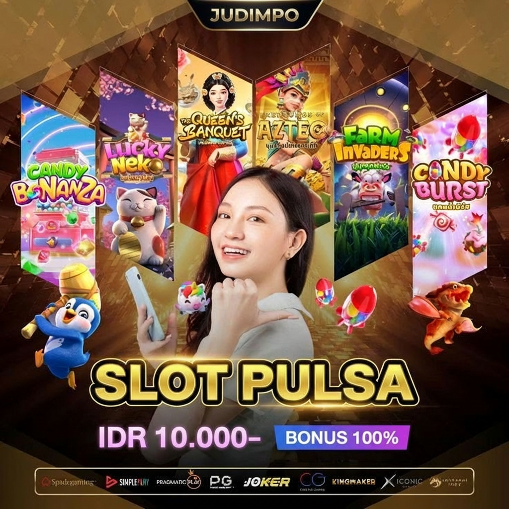 Judimpo Slot Pulsa 10000 Deposit Bonus Digital Terbaru Di hari Raya